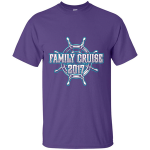 Family Cruise 2017 T-Shirt Family Vacation T-shirt