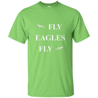 Flying Eagles Fly T-shirt Lime