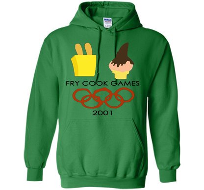 Fry Cook Games Limited Edition cool shirt Irish Green
