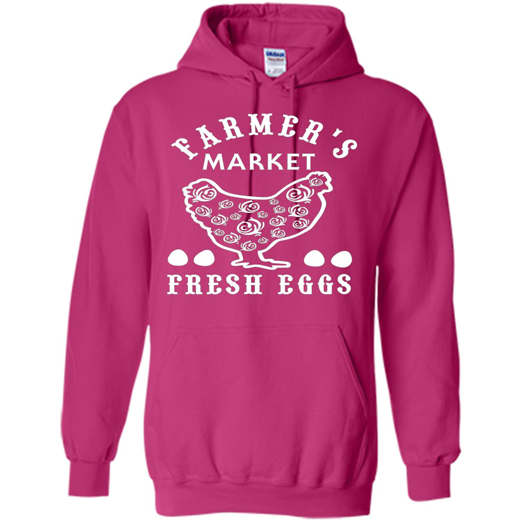 Famer's Market Fresh Eggs T-shirt Heliconia