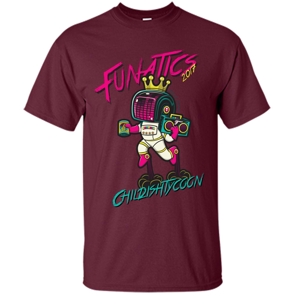 Funatics - Childishtycoon T-shirt Maroon
