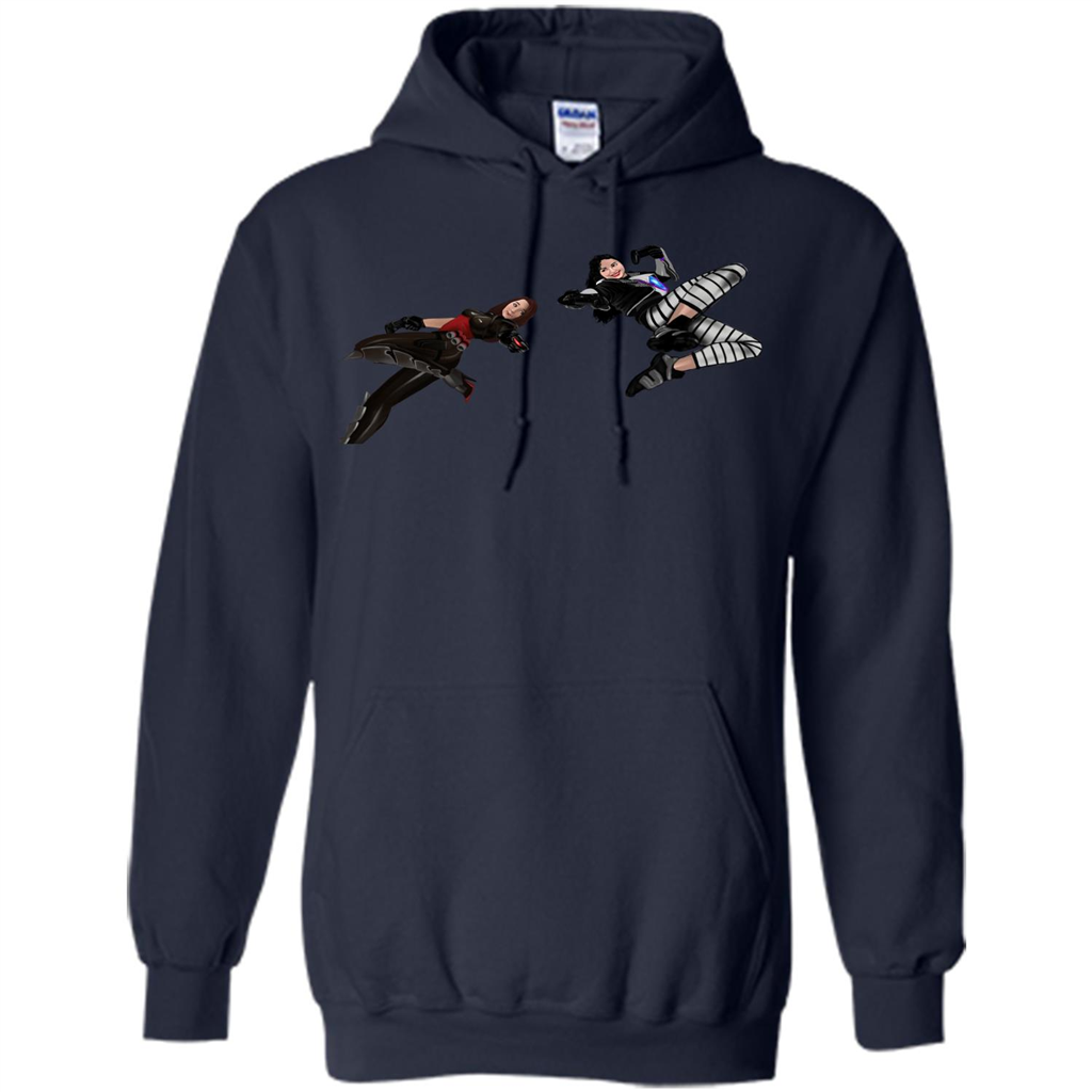 Gamer T-Shirt Ana Overwatch Navy