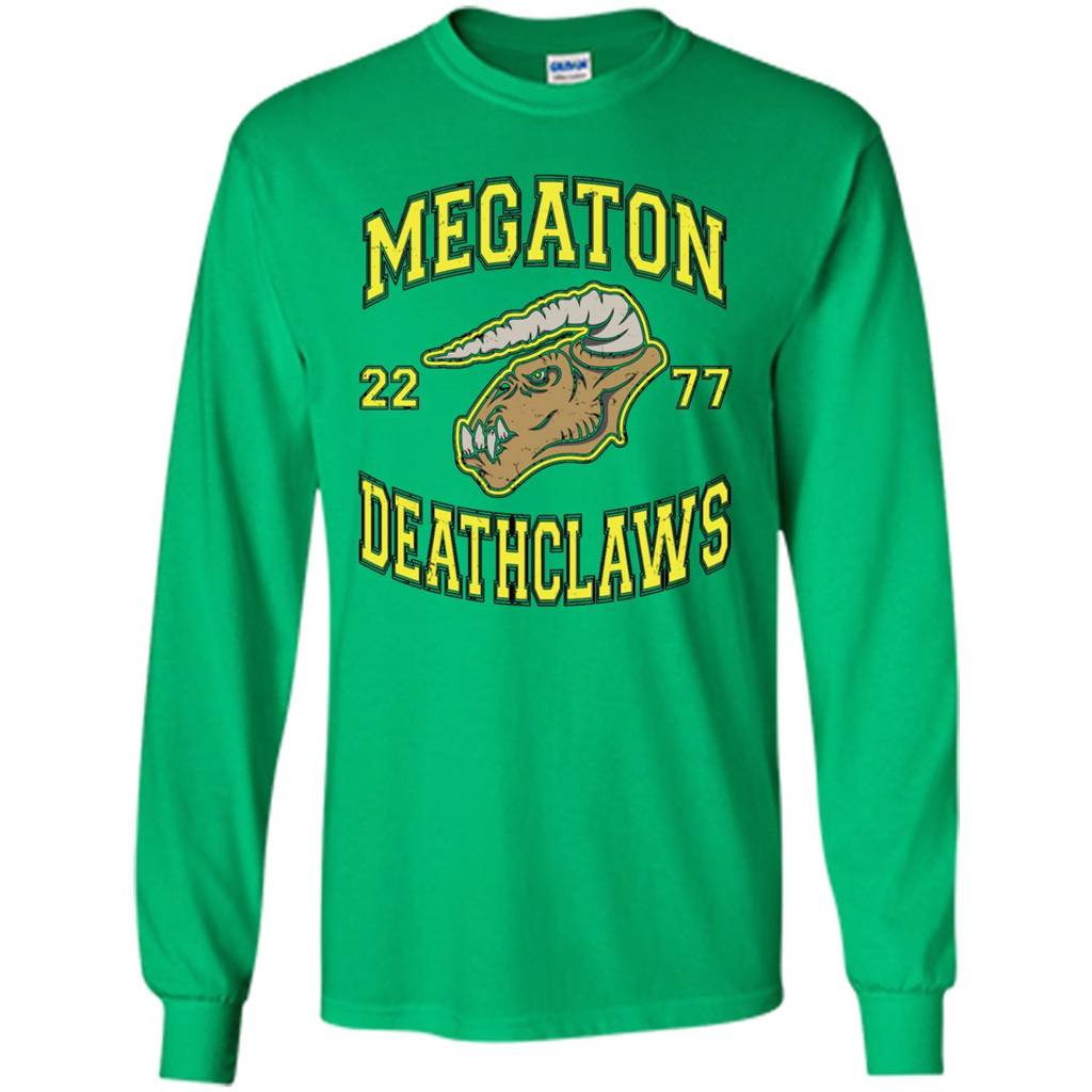 Megaton Deathclaws 2277 T-shirt Irish Green