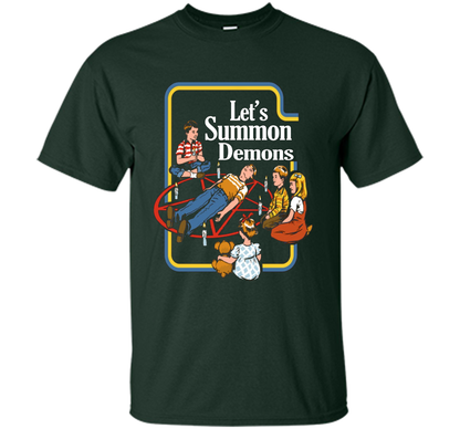 Let's Summon Demons T-Shirt Forest Green
