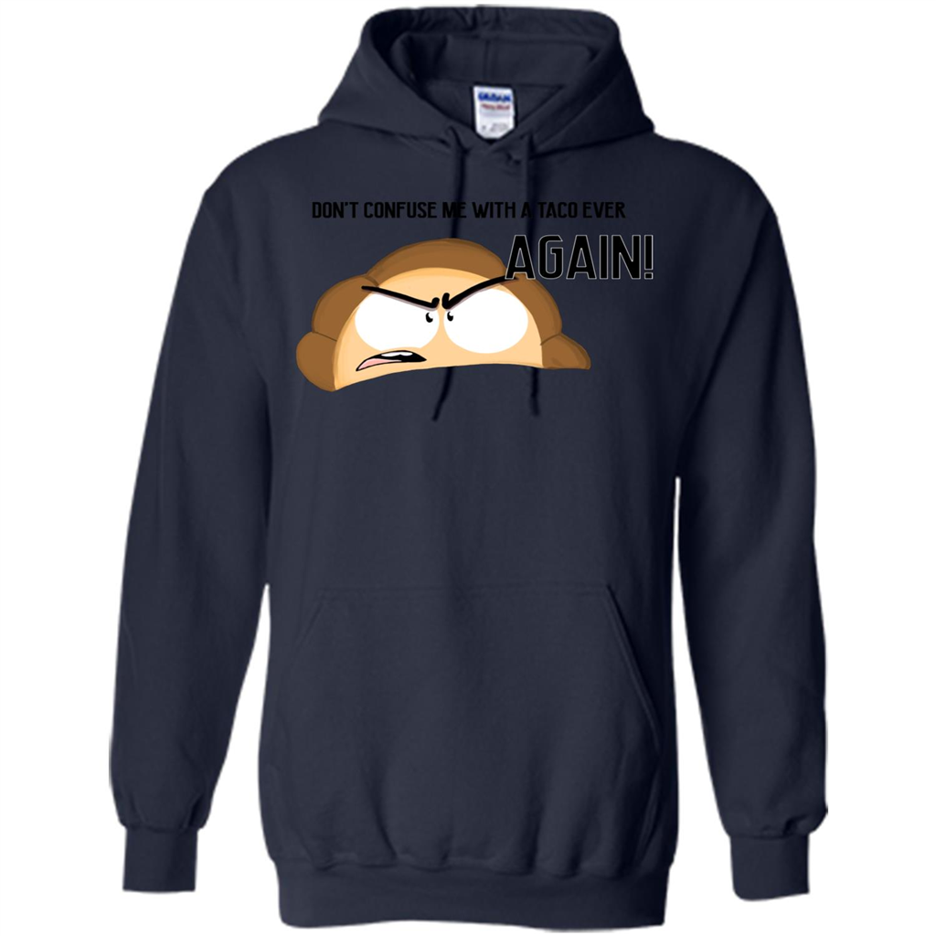 Empanada T-Shirt Dont Confuse Me With A Taco Ever Again Navy