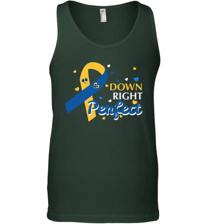 Down Right Perfect Shirt Tank Top Forest Green