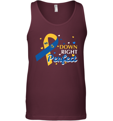 Down Right Perfect Shirt Tank Top Maroon