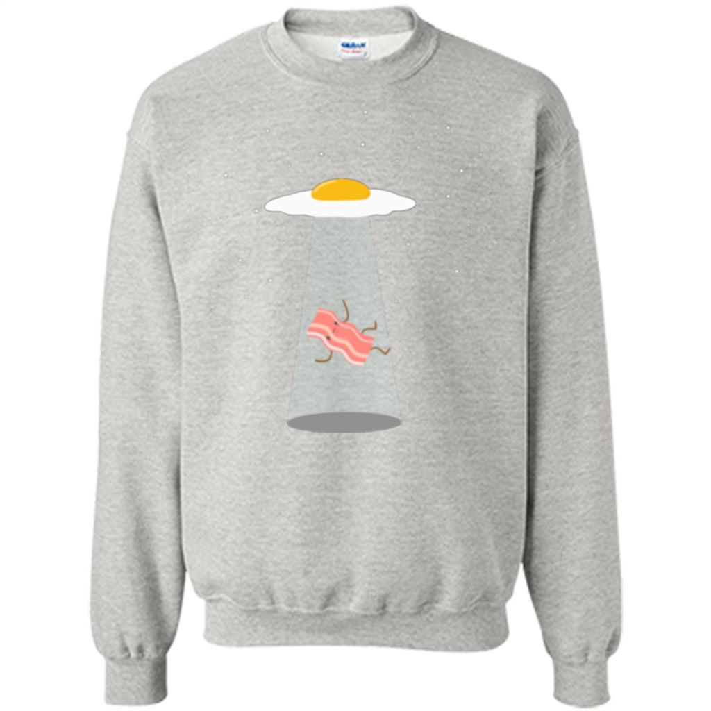 Cute Funny Bacon And Eggs UFO Ash