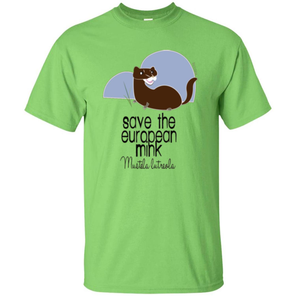 Save The European Mink T-shirt