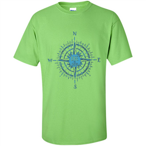 Life is Good - Compass Rose Nautical Sailing T-shirt