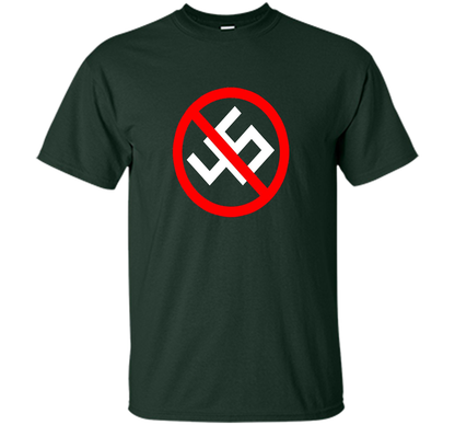 No 45 No Trump Anti Trump T-Shirt t-shirt Forest Green