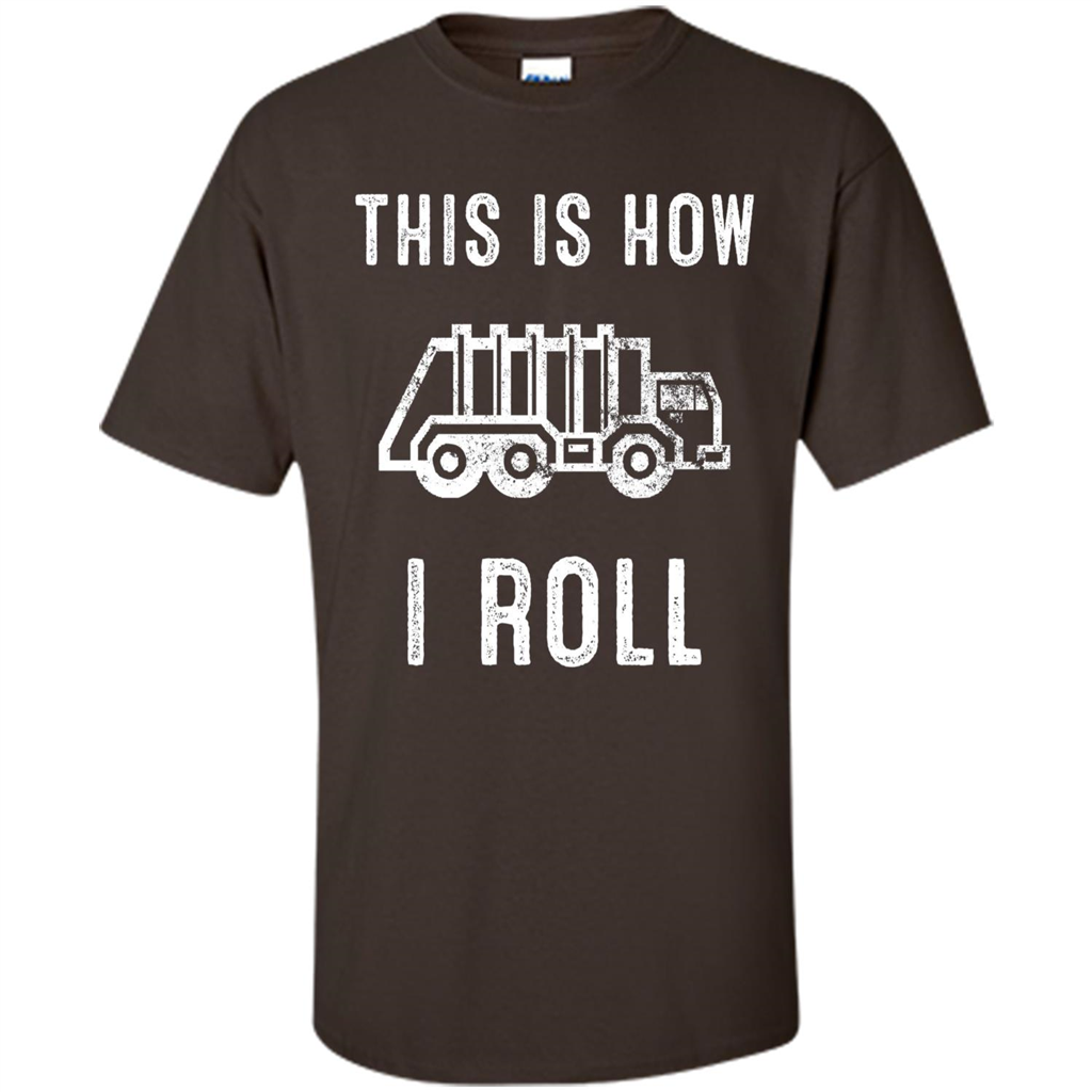 Truck T-shirt This is How I Roll Dark Chocolate