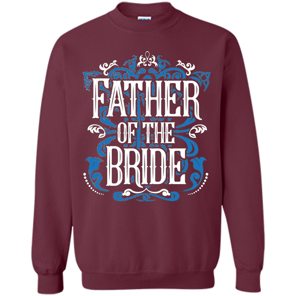 Father Of The Bride T-shirt Maroon