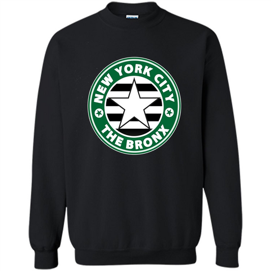 New York City The Bronx T-shirt Orange