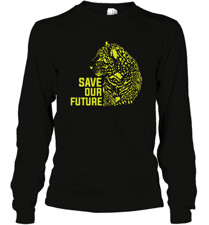 Save Our Future Wild Animals Shirt Long Sleeve T-Shirt Long Sleeve T-Shirt Black