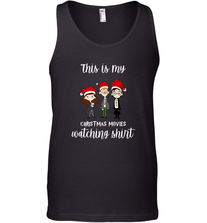 This Is My Christmas Movies Watching Shirt Harry Potter Fan Tank Top Tank Top Black