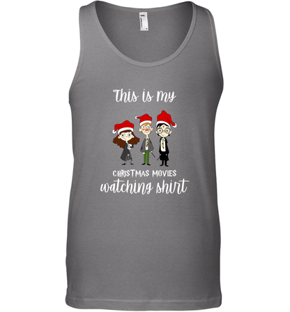 This Is My Christmas Movies Watching Shirt Harry Potter Fan Tank Top Tank Top Graphite Heather