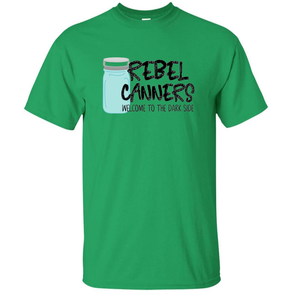 Rebal Canners Welcome To The Dark Side T-shirt Irish Green
