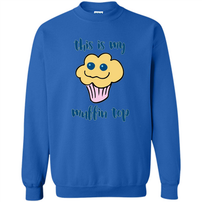 Baking T-shirt Funny This Is My Muffin Top T-Shirt Royal