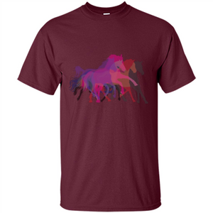 Beautiful Shadow Horses T-shirt