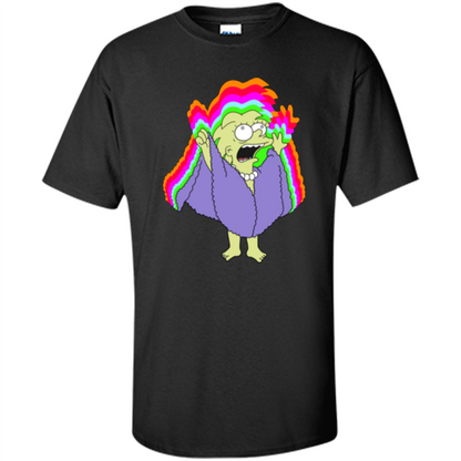 Lizard Queen T-shirt Black
