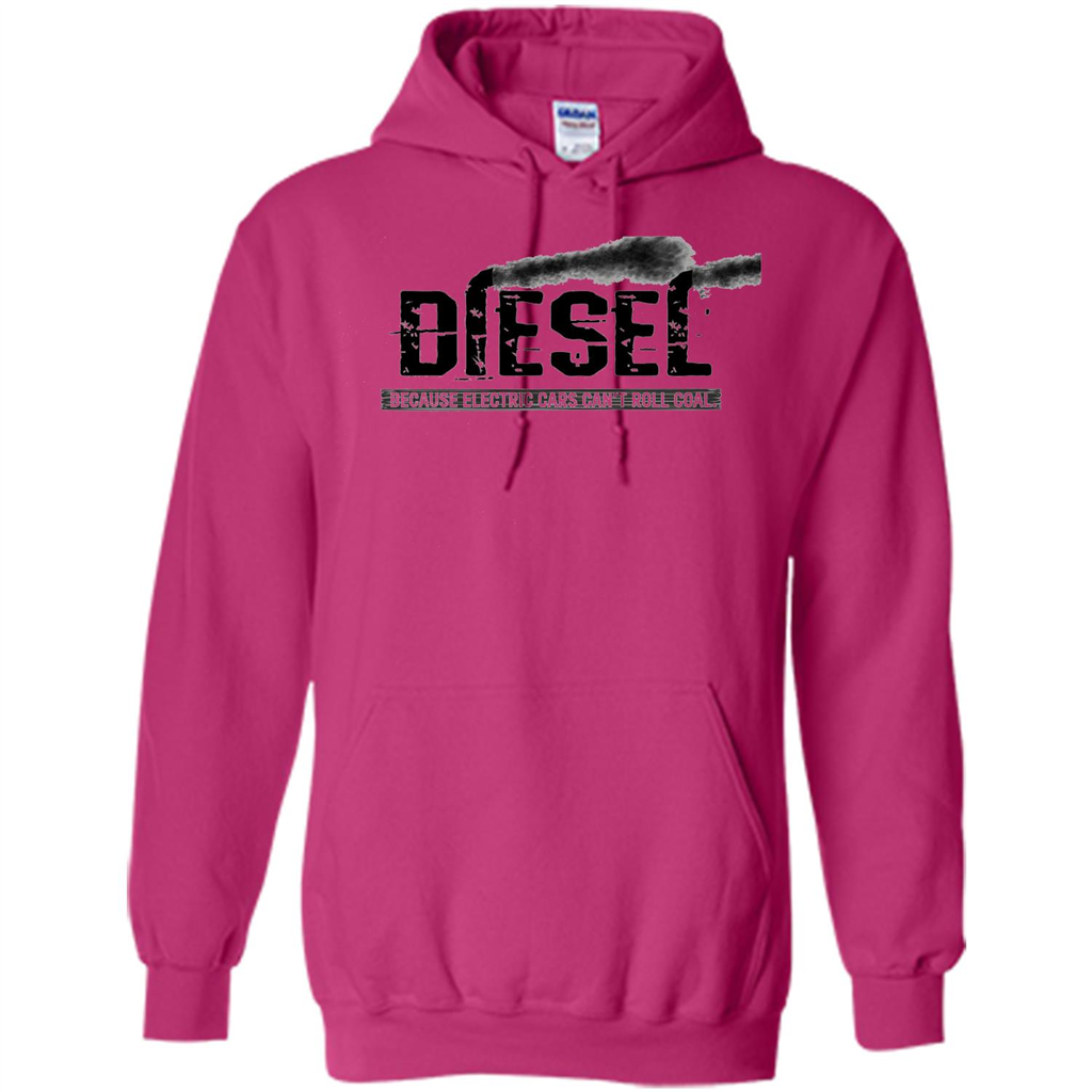 Diesel Rolling Coal T-Shirt Black Smoke Lifted Truck T-Shirt Heliconia