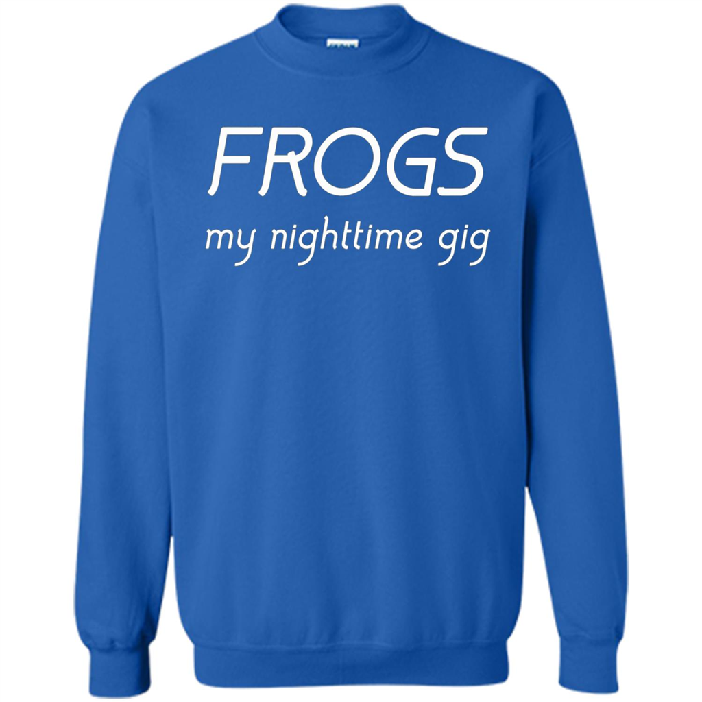 Frogs My Nighttime Gig T-shirt Royal