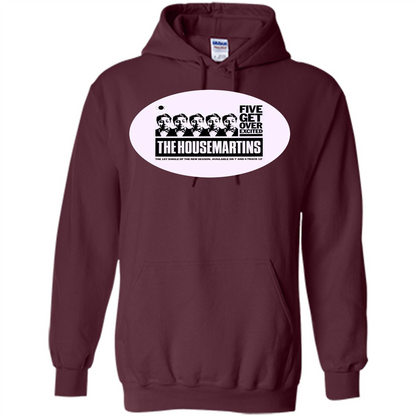 Music T-Shirt Five Get Over Excited Maroon