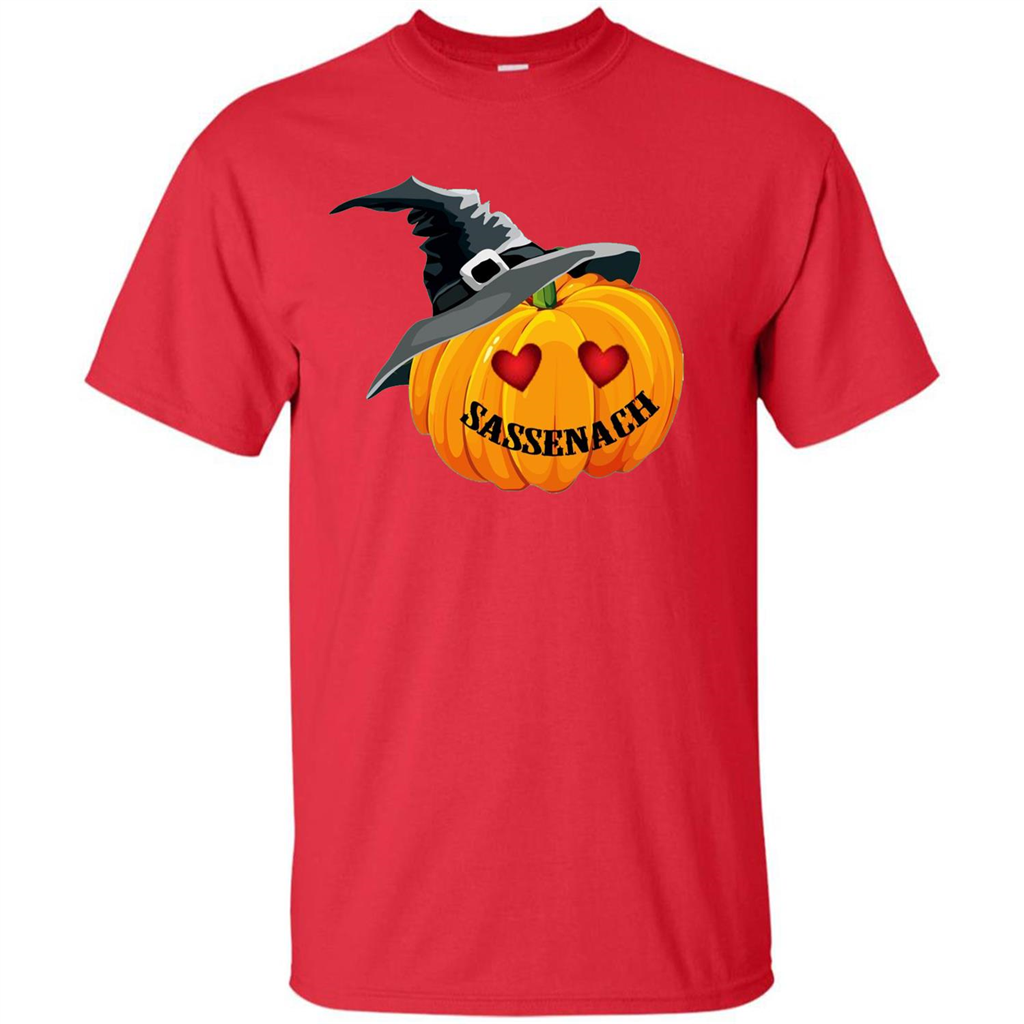 Sassenach Pumpkin Halloween T-shirt Red
