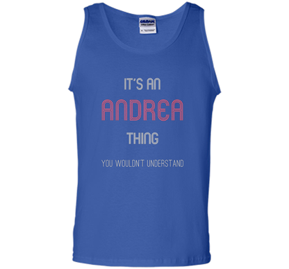 It's An Andrea Thing: Funny Personalized First Name T-Shirt shirt Royal