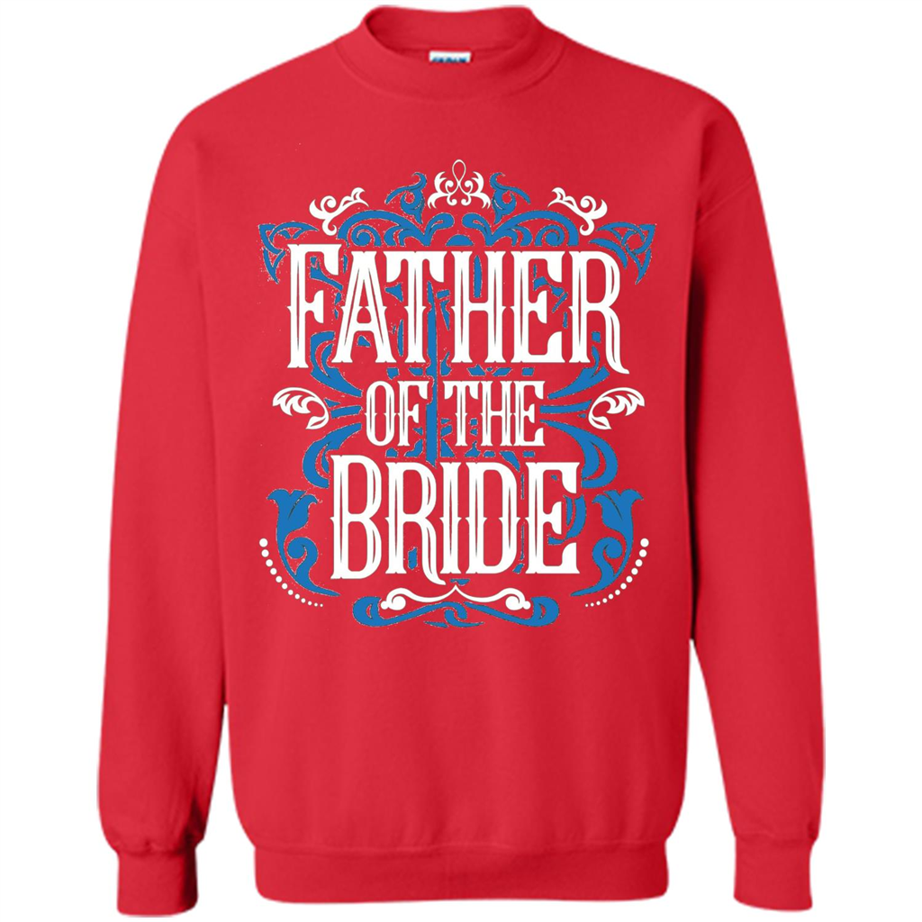 Father Of The Bride T-shirt Red