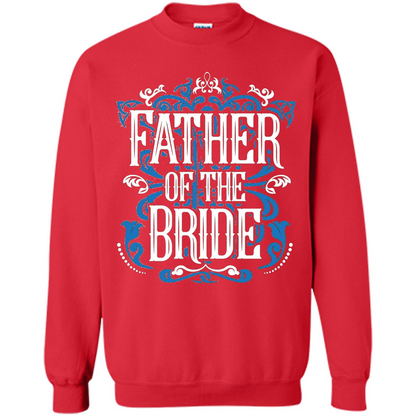 Father Of The Bride T-shirt Red