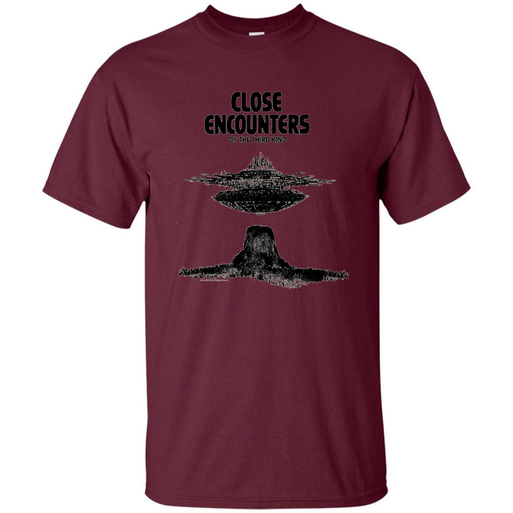 Close Encounters Of The Third Kind T-shirt Maroon