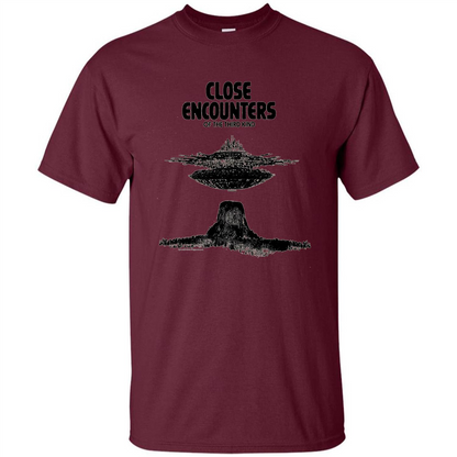 Close Encounters Of The Third Kind T-shirt Maroon