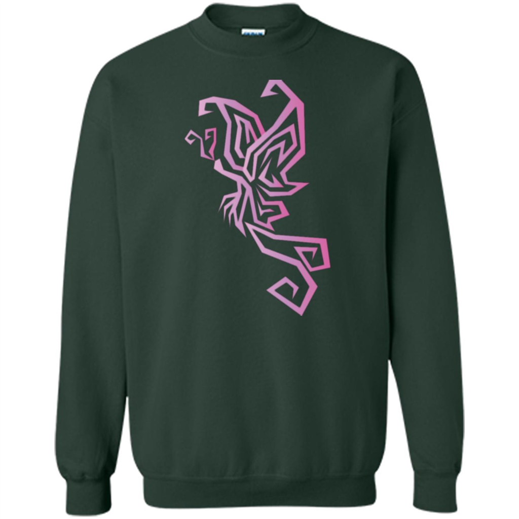 Beauty Butterfly T-shirt Forest Green
