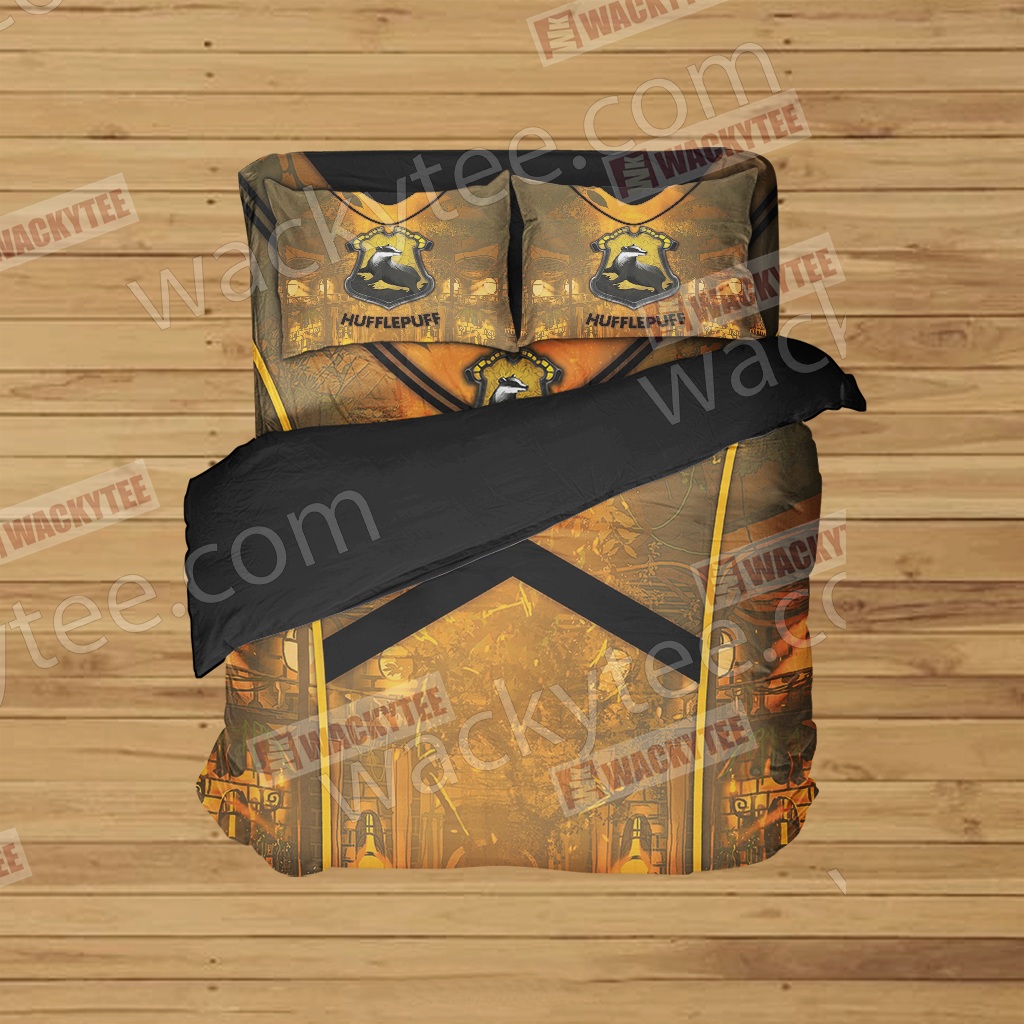 Howarts Harry Potter - Hufflepuff House New Version Bed Set