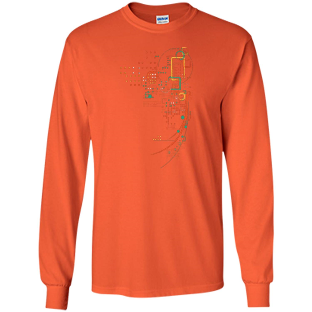 City Grid T-shirt Orange