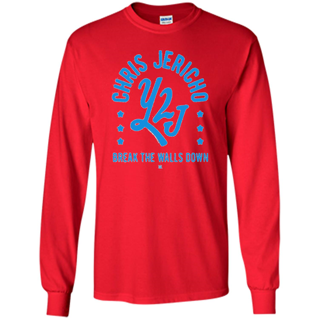 Chris Jericho Break The Walls Down T-shirt Red