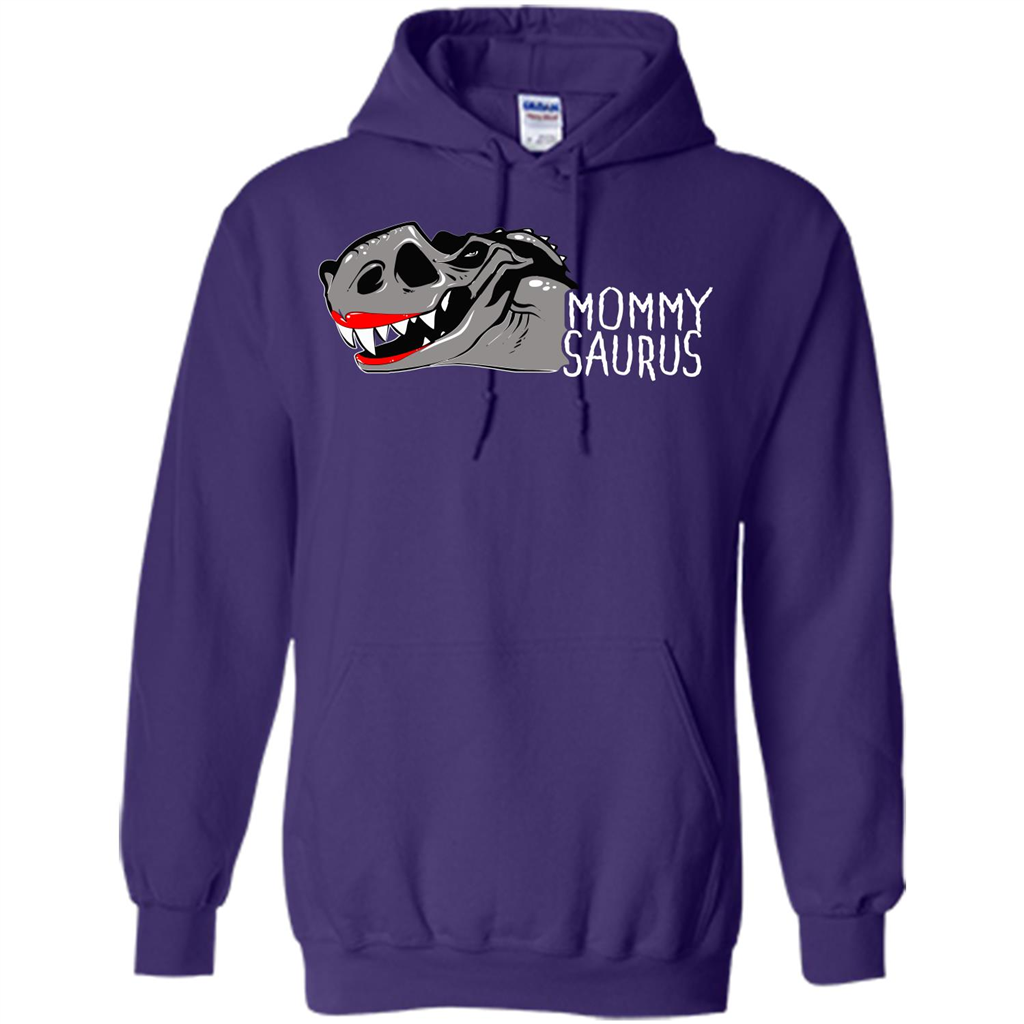 Mommy Saurus T-shirt Purple