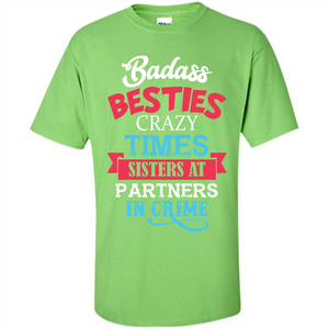 Family T-shirt Sisters Partners In Crime T-shirt