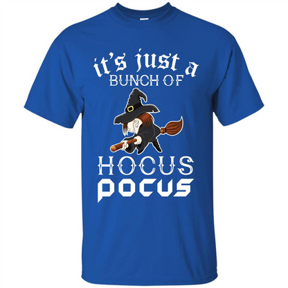 Movie T-shirt It’s Just A Bunch Of Hocus Pocus Royal