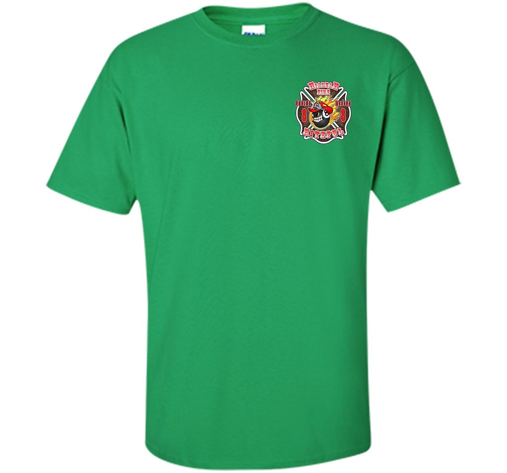 Hialeah Fire Department Station 8 T-shirt Irish Green