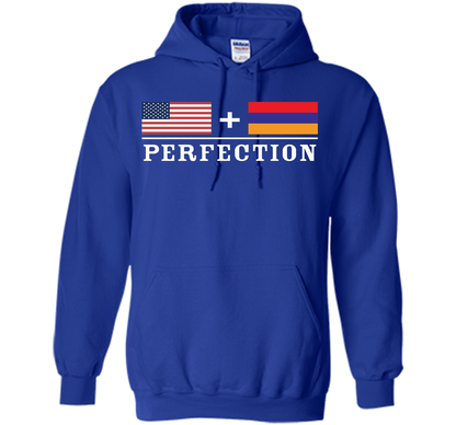 American + Armenian = Perfection Flag T-Shirt t-shirt Royal