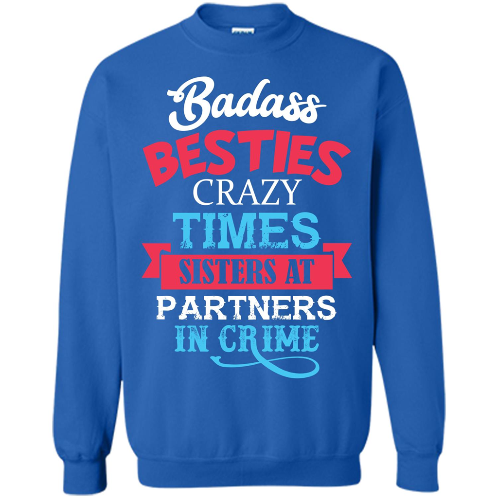 Family T-shirt Sisters Partners In Crime T-shirt Royal