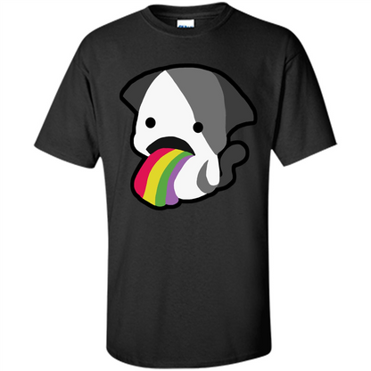 Love Cat T-shirt Cute Cat Black