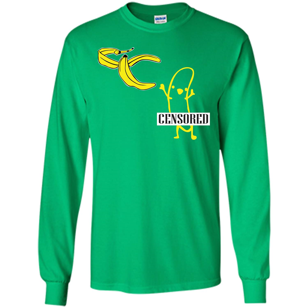 Banana T-shirt Censored T-shirt Irish Green
