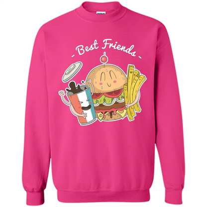 Burger Lover T-shirt Best Friends Delicious Heliconia