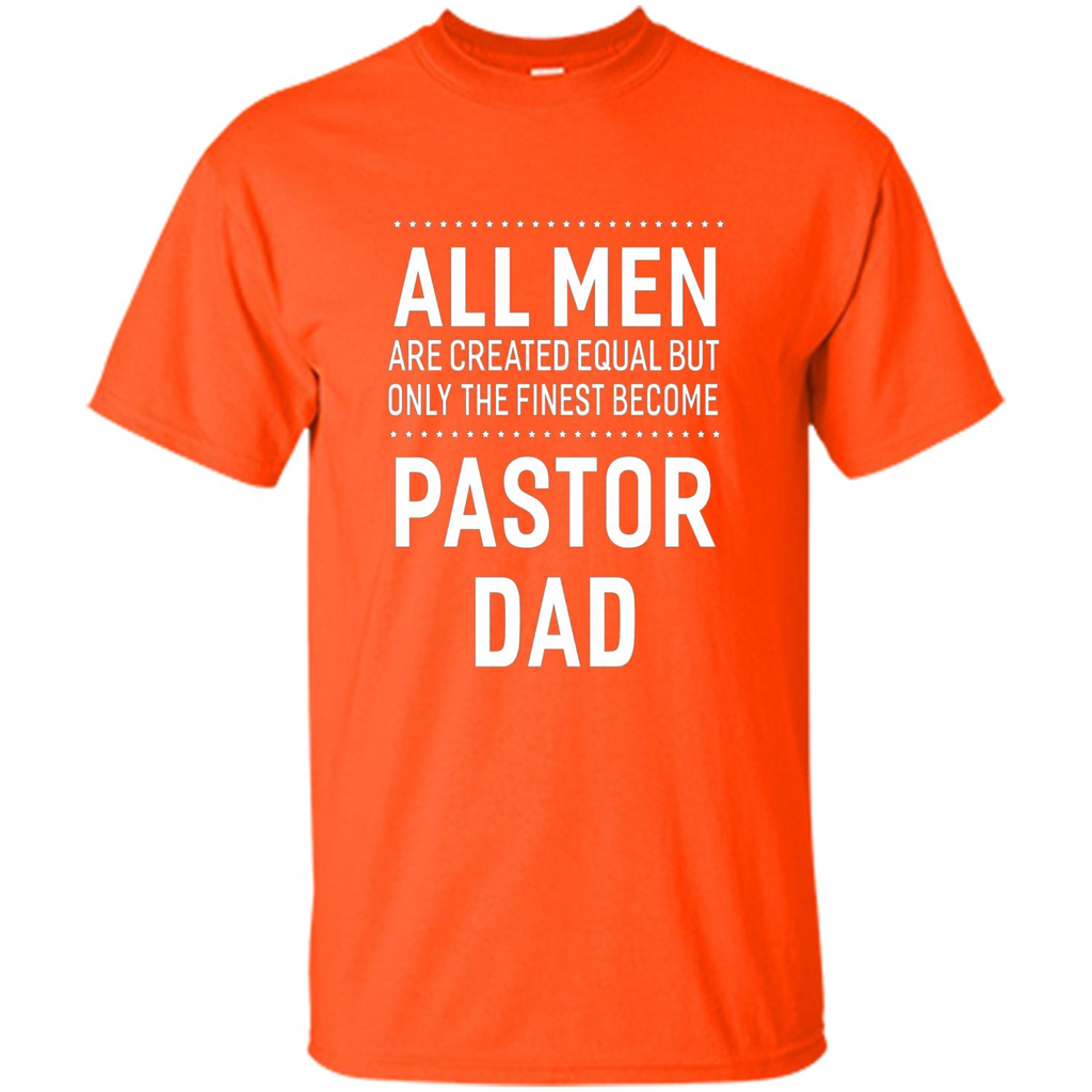 Men's Pastor Dad T-shirt Funny Sayings Men Christian T-shirt