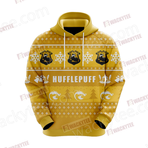 Harry Potter - Hufflepuff House New Version Unisex 3D Hoodie