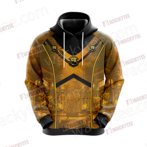 Howarts Harry Potter - Hufflepuff House New Version Unisex 3D Hoodie
